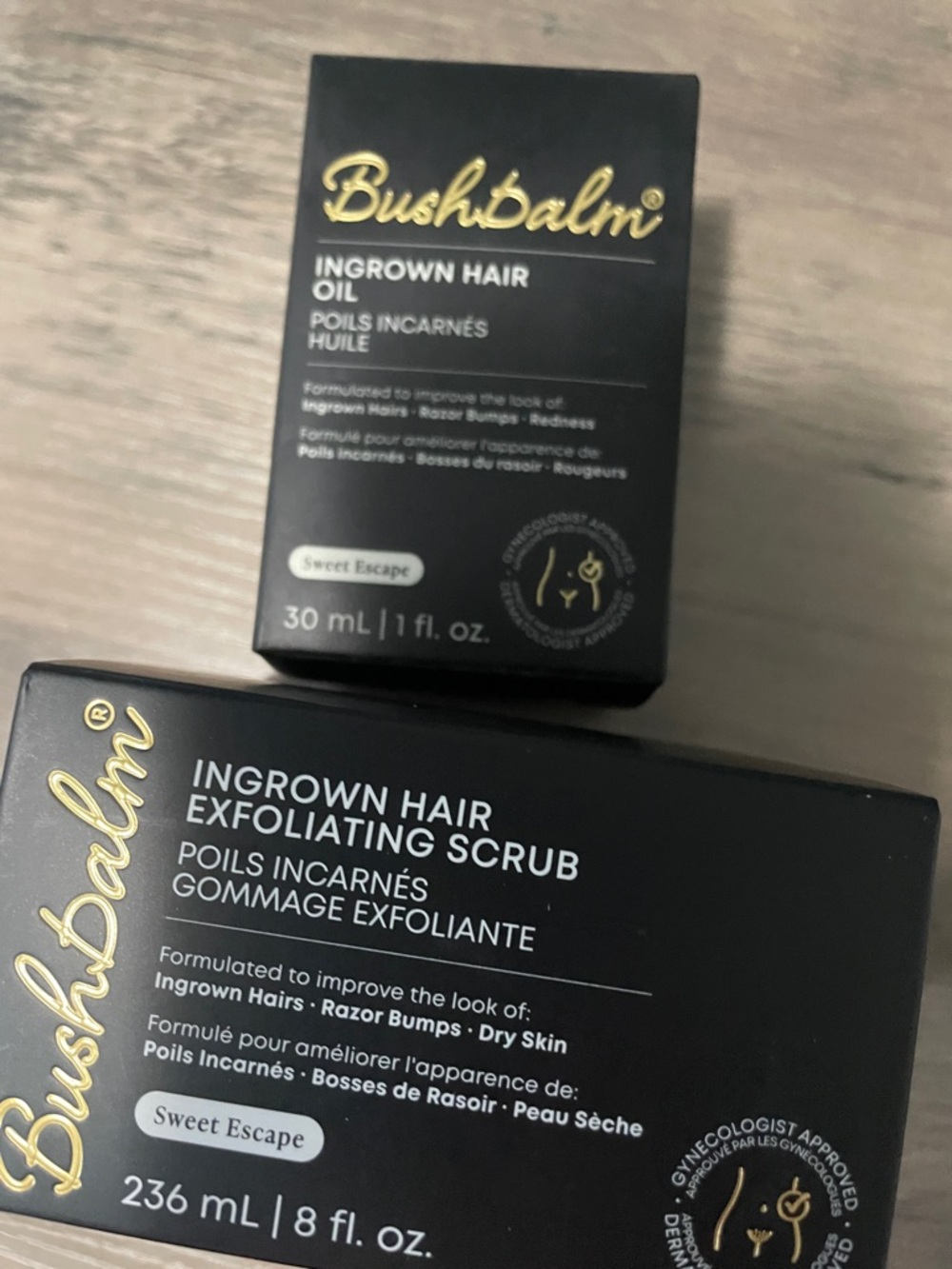 Bushbalm Ingrown Hair Exfoliating Body Scrub - Scent: Sweet Escape
